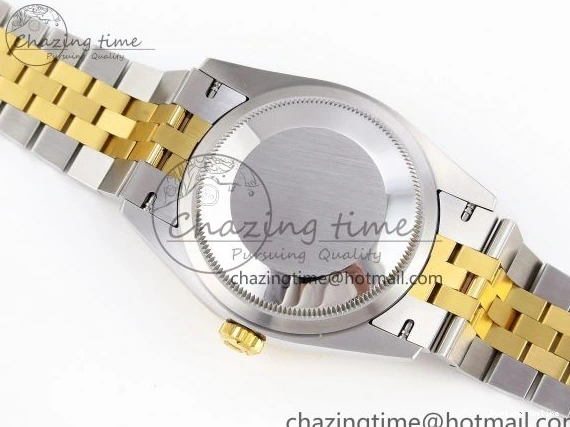 0220 Minimalist DateJust 36 SS 126283rbr VSF 1:1 Best Edition 904L Steel YG Textured Dial on Jubilee Bracelet VS 1378